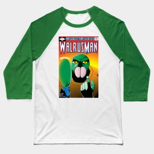 Walrus Man #1 Baseball T-Shirt